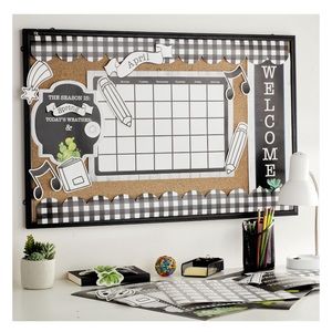 pen   gear Office Pengear Paper Bulletin Board And Calendar Set 22